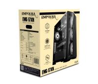 EMPOUSA EMG-17XN 4X120MM FAN RGB + Gaming ATX PSU YOK KUMAND VAR